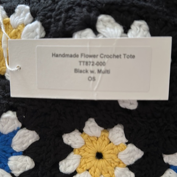 Nwt handmade Carolyn Rowan knitted bagog $315 - Picture 4 of 4